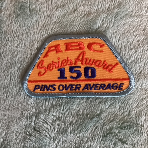 NEW Vintage ABC Century Club 150  Pins Over Average Bowling Patch Sew On 🎳 - Picture 2 of 8